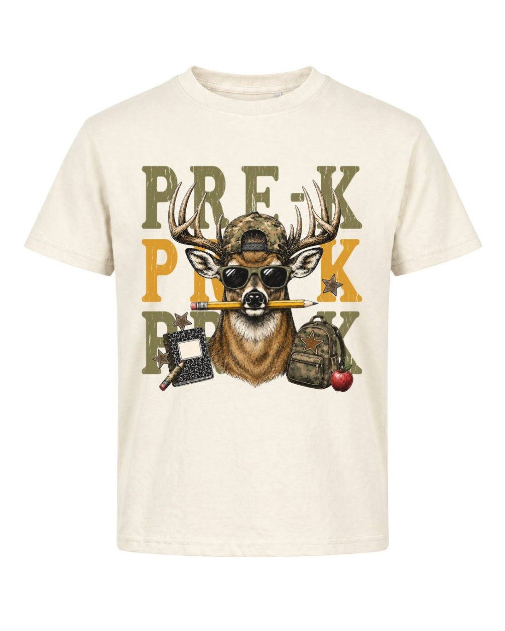 Personalized Your Name Funny Deer Youth Tee