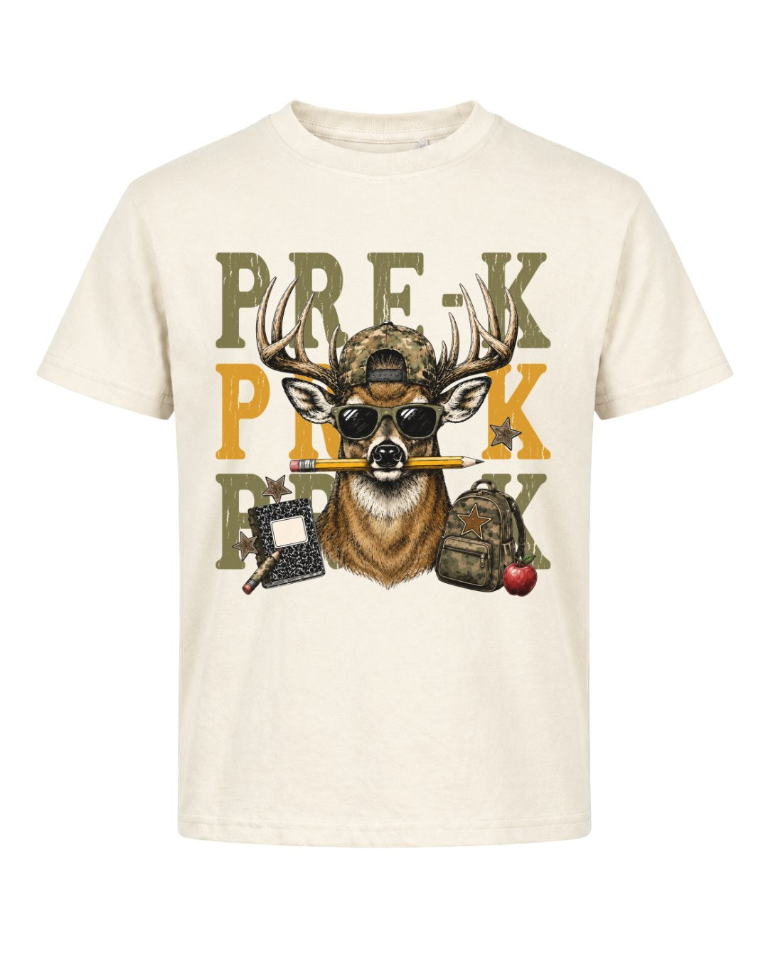 Personalized Your Name Funny Deer Youth Tee