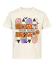 Personalized Your Name Pencils Ghost Pumpkin Youth Tee