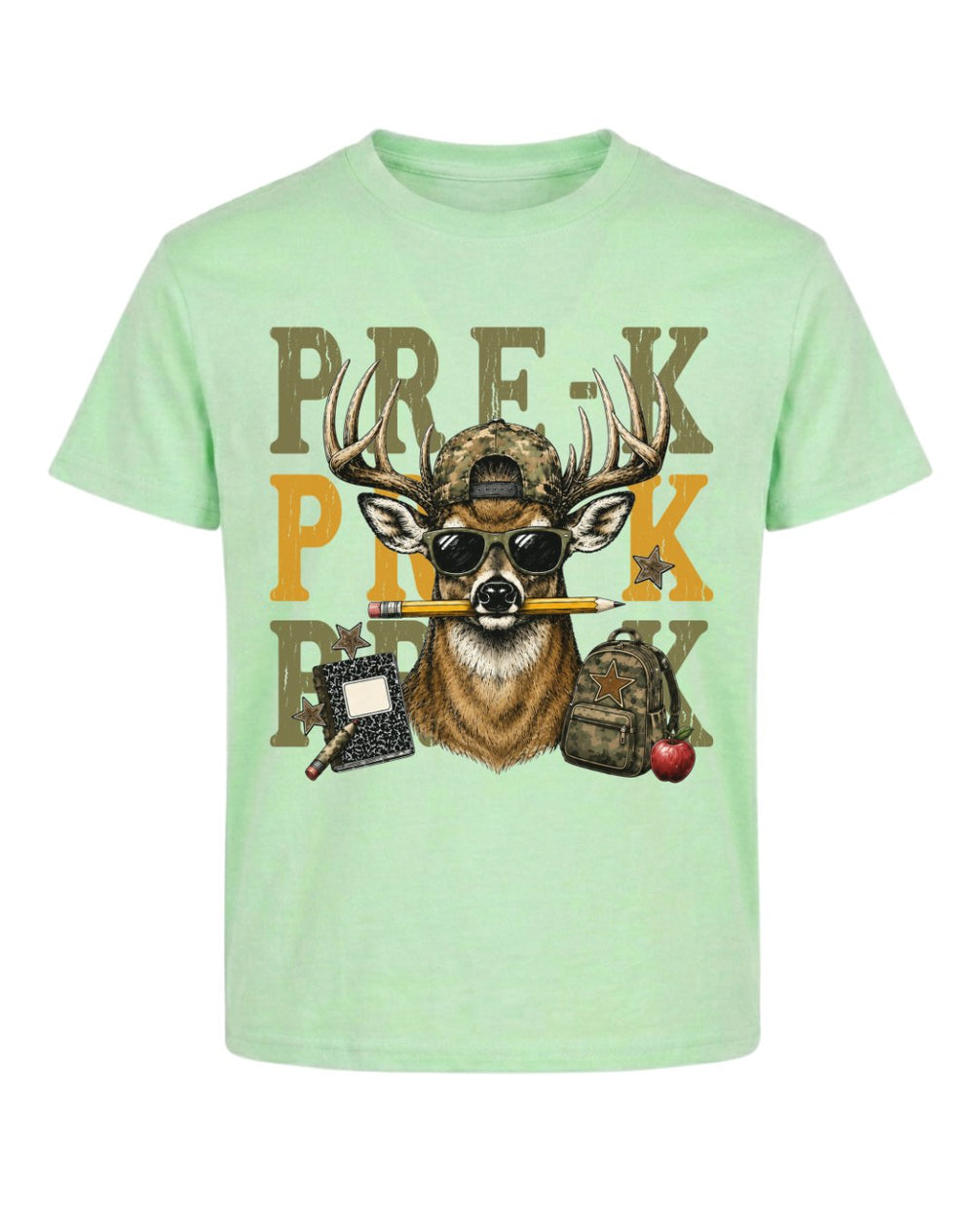 Personalized Your Name Funny Deer Youth Tee