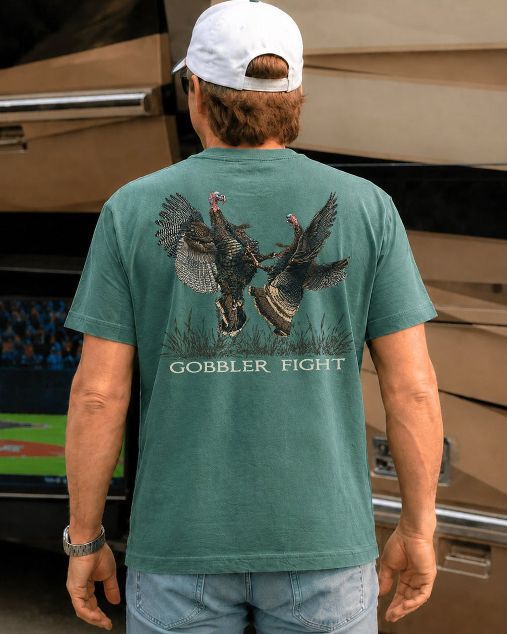 Gobbler Fight POCKET Tee
