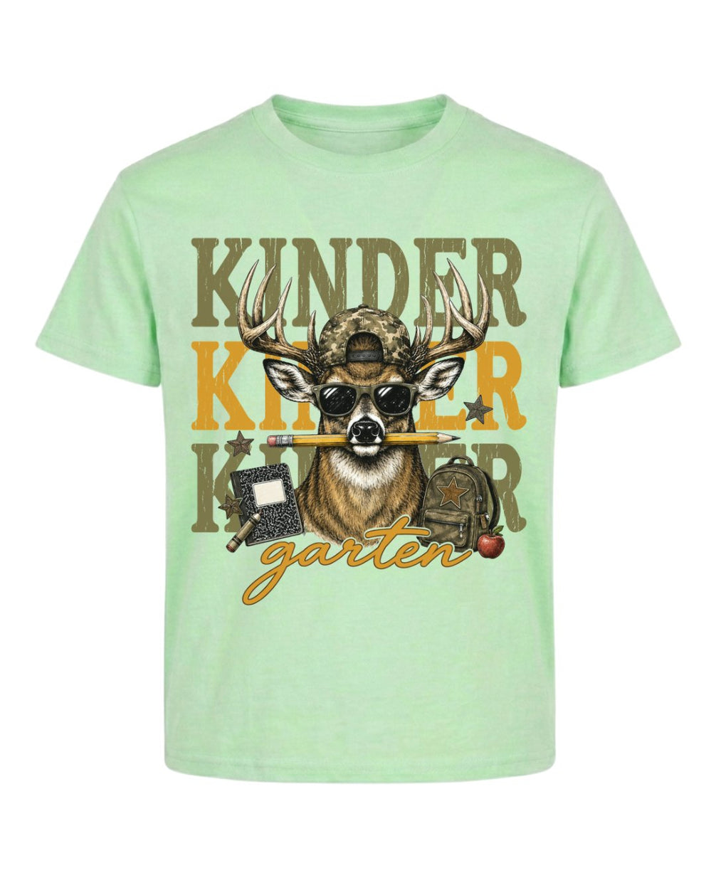 Personalized Your Name Funny Deer Youth Tee