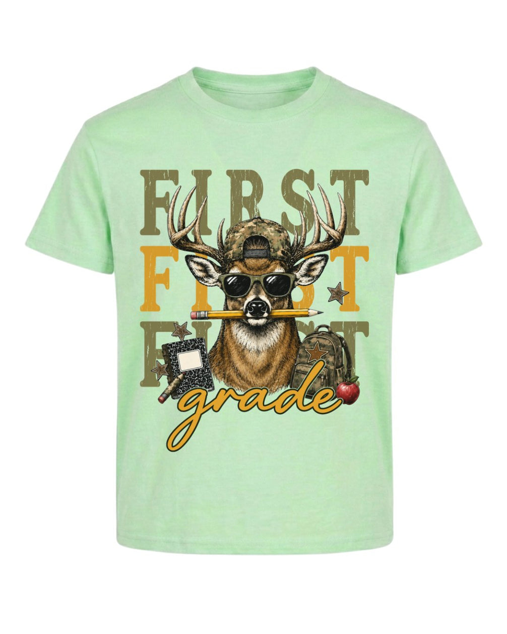 Personalized Your Name Funny Deer Youth Tee