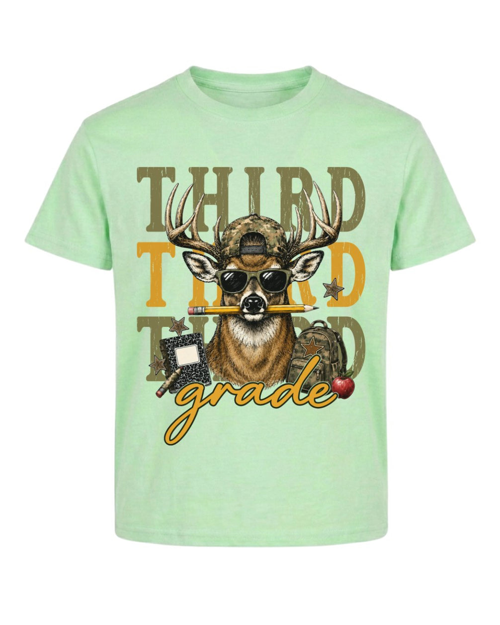 Personalized Your Name Funny Deer Youth Tee