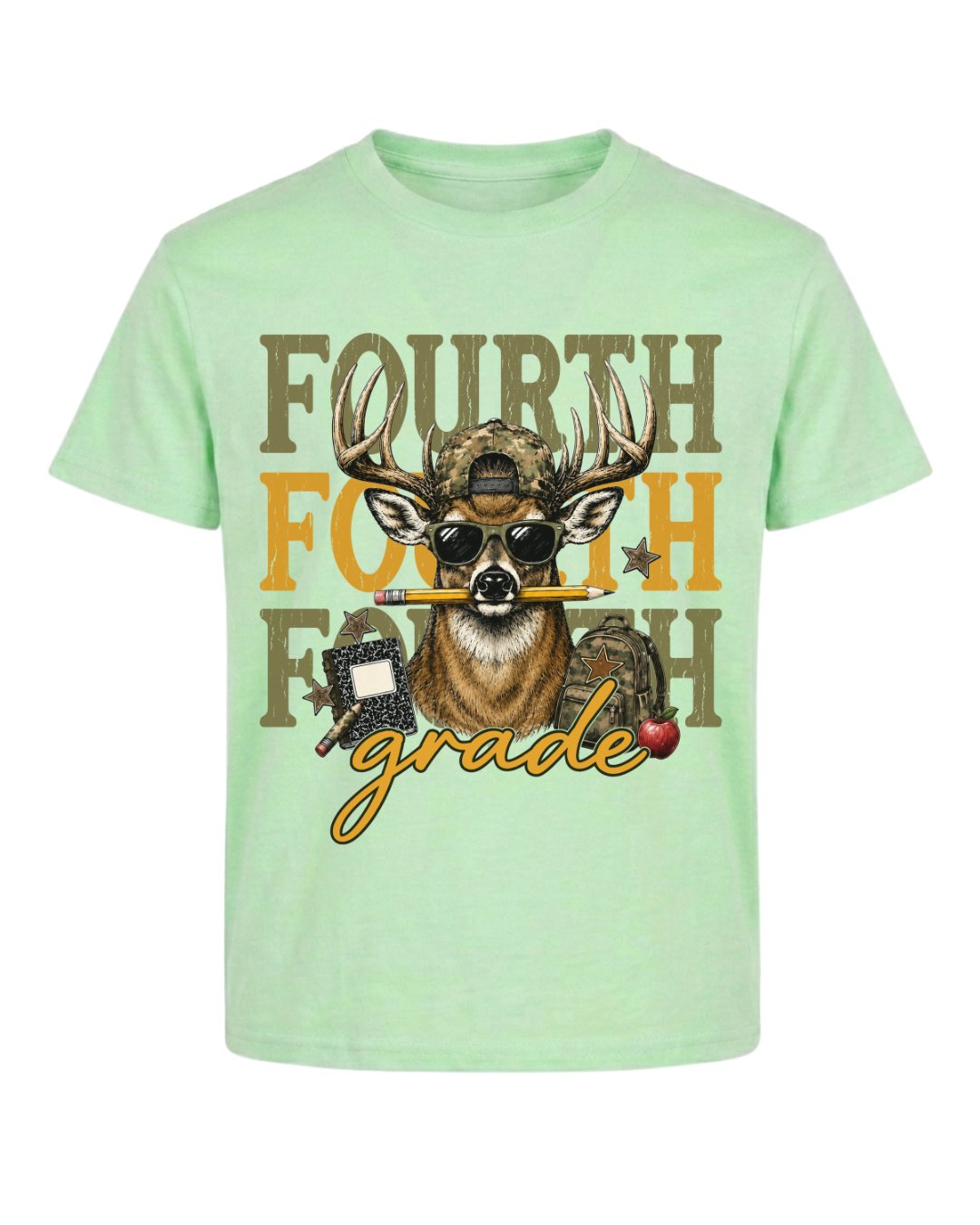 Personalized Your Name Funny Deer Youth Tee