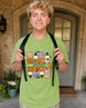 Personalized Your Name Pencils Ghost Pumpkin Youth Tee