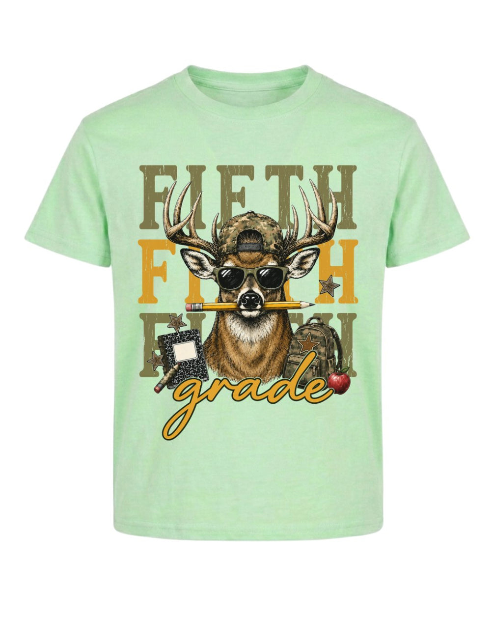 Personalized Your Name Funny Deer Youth Tee