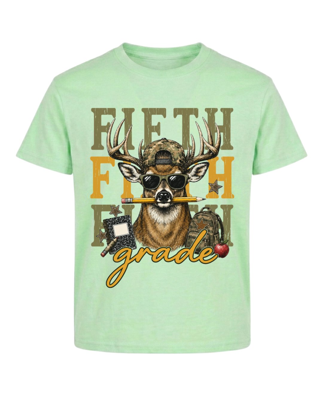Personalized Your Name Funny Deer Youth Tee