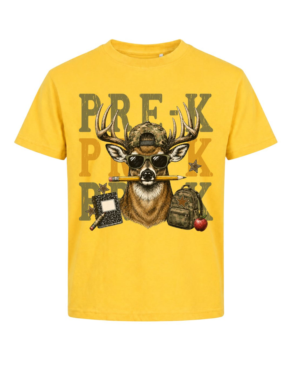 Personalized Your Name Funny Deer Youth Tee