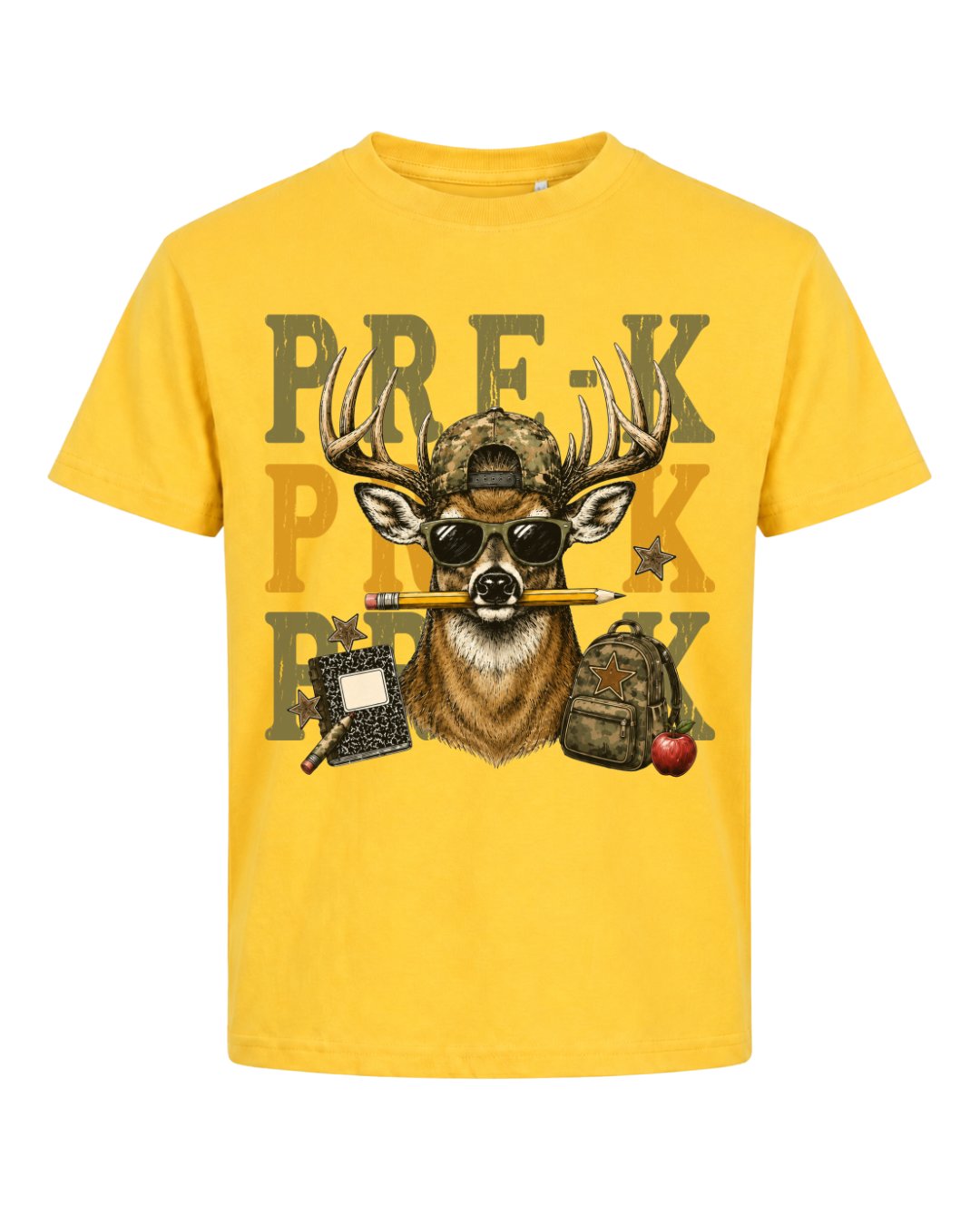 Personalized Your Name Funny Deer Youth Tee