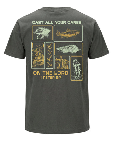 Faith & Fishing "Cast Your Cares" T-shirt