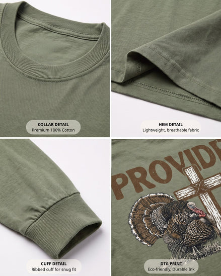 Provided By Him Long-sleeve