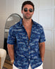 Deep Blue Angler Men's Breathable Shirt