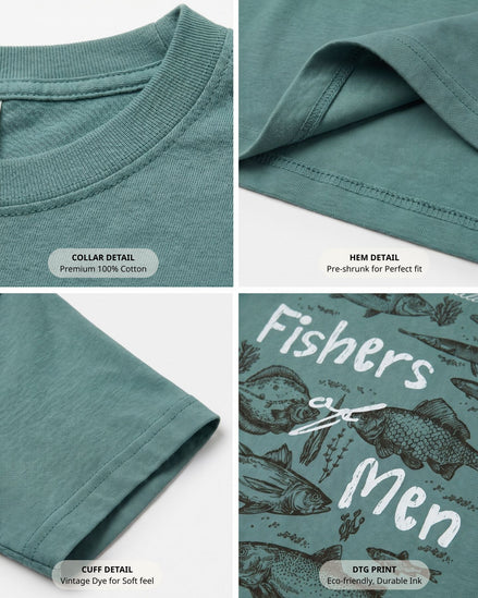 "Fishers of Men" Matthew 4:19 T-shirt