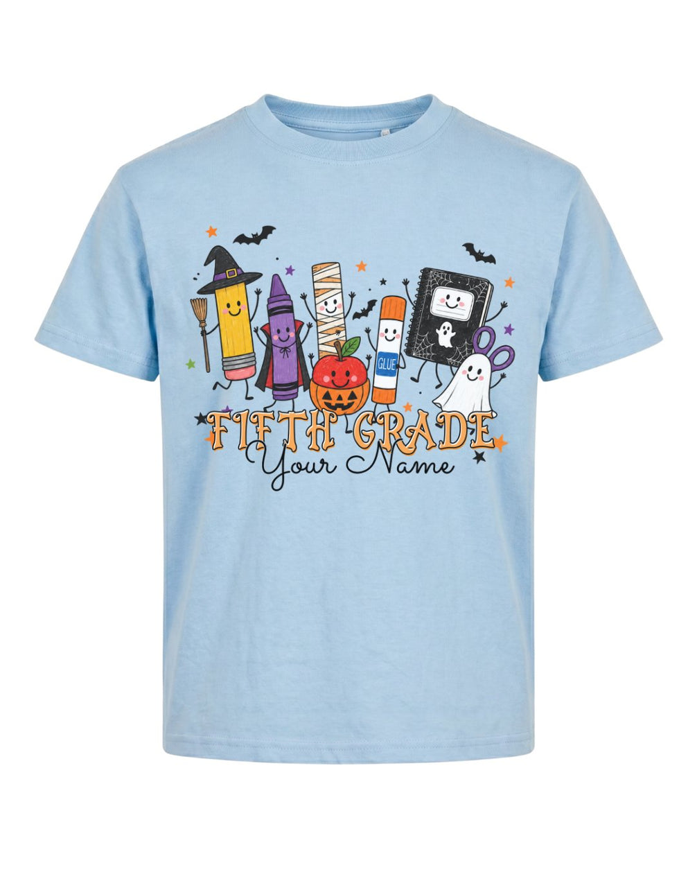 Personalized Your Name Halloween School Life Youth Tee