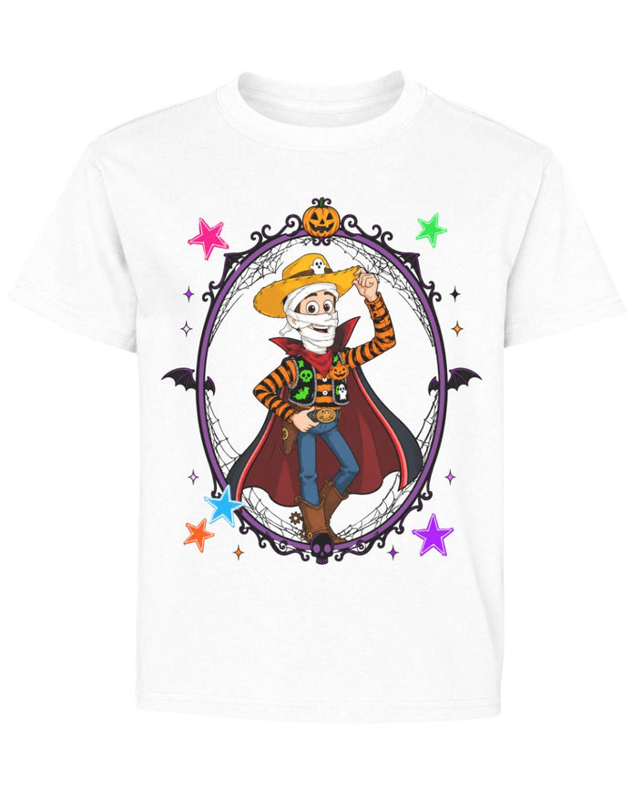 Halloween Vampire Cowboy T-shirt