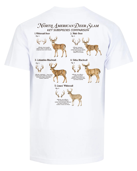 Deer Slam Hunting Key Subspecies T-shirt