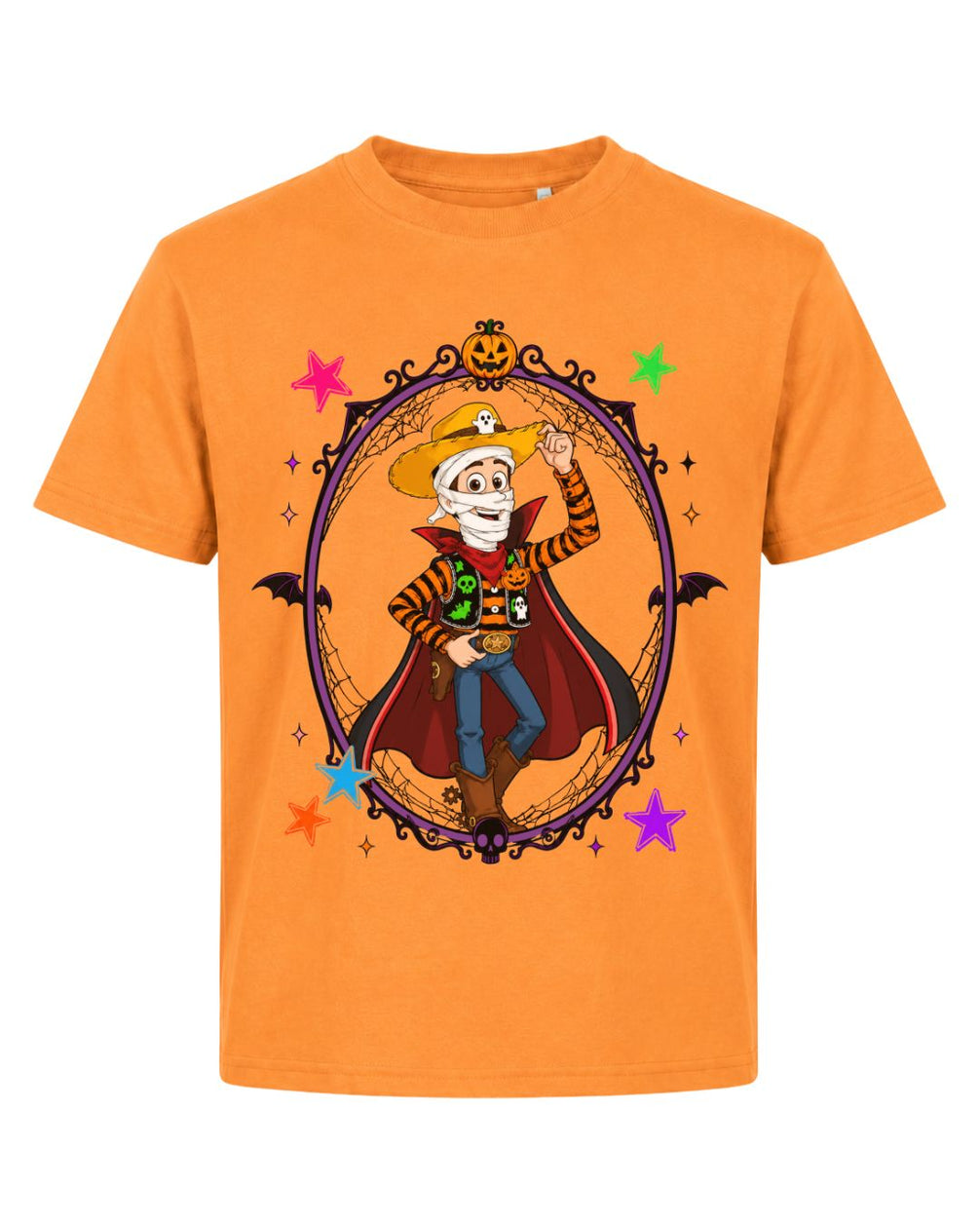 Halloween Vampire Cowboy T-shirt