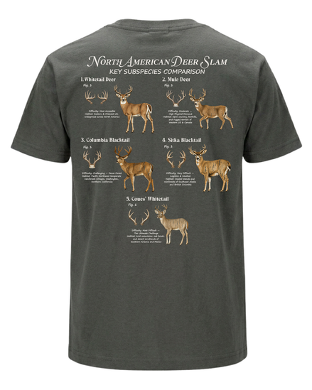 Deer Slam Hunting Key Subspecies T-shirt
