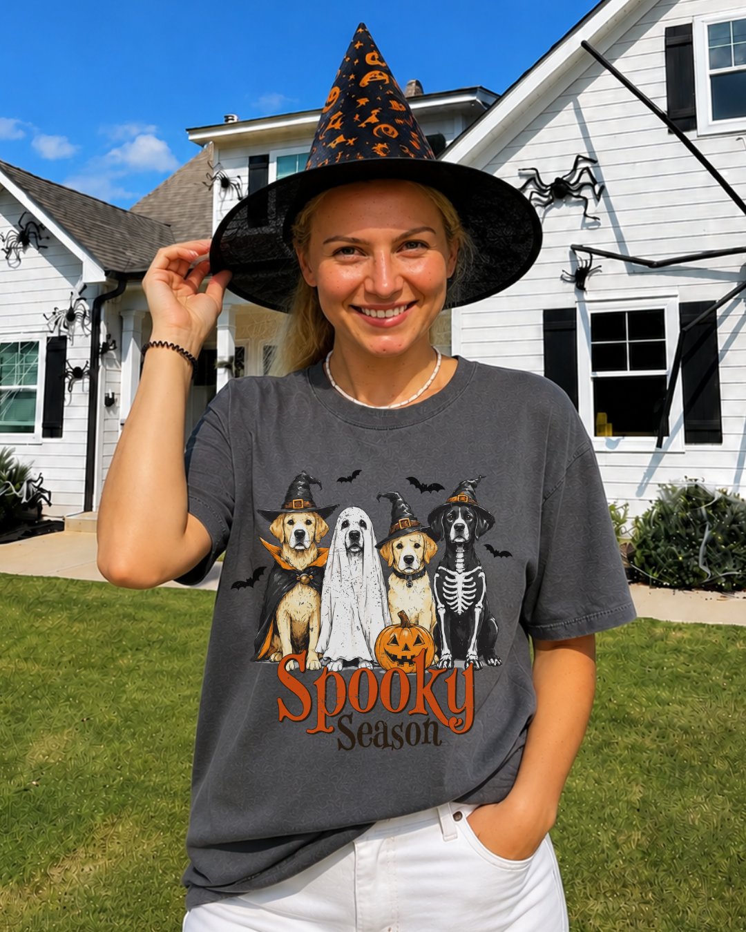 Squad Ghouls Dog Halloween T-shirt