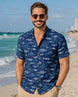 Deep Blue Angler Men's Breathable Shirt