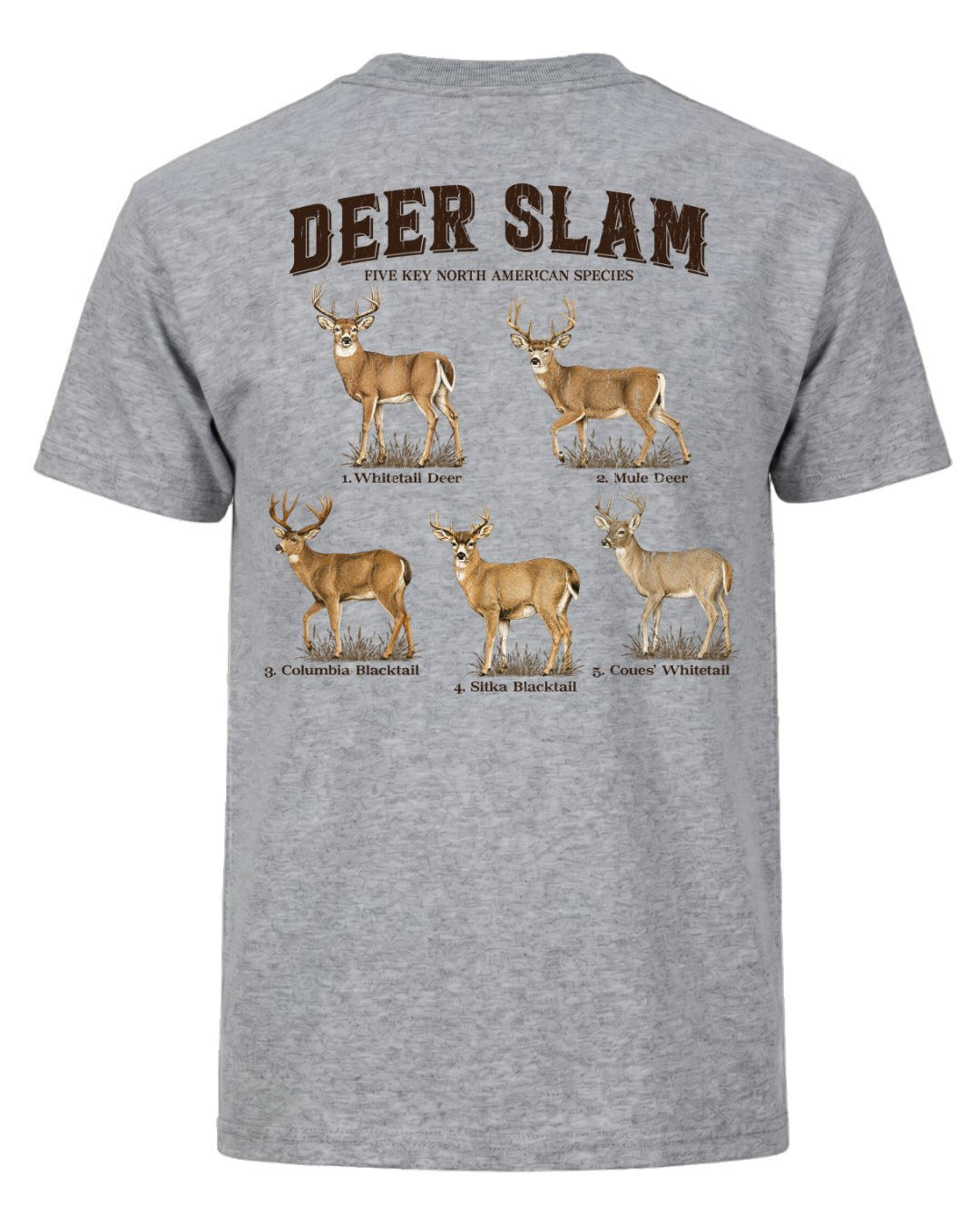 Five Key North American Species T-shirt