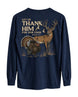 Let Us Thank Him For Our Food LONG-SLEEVE back