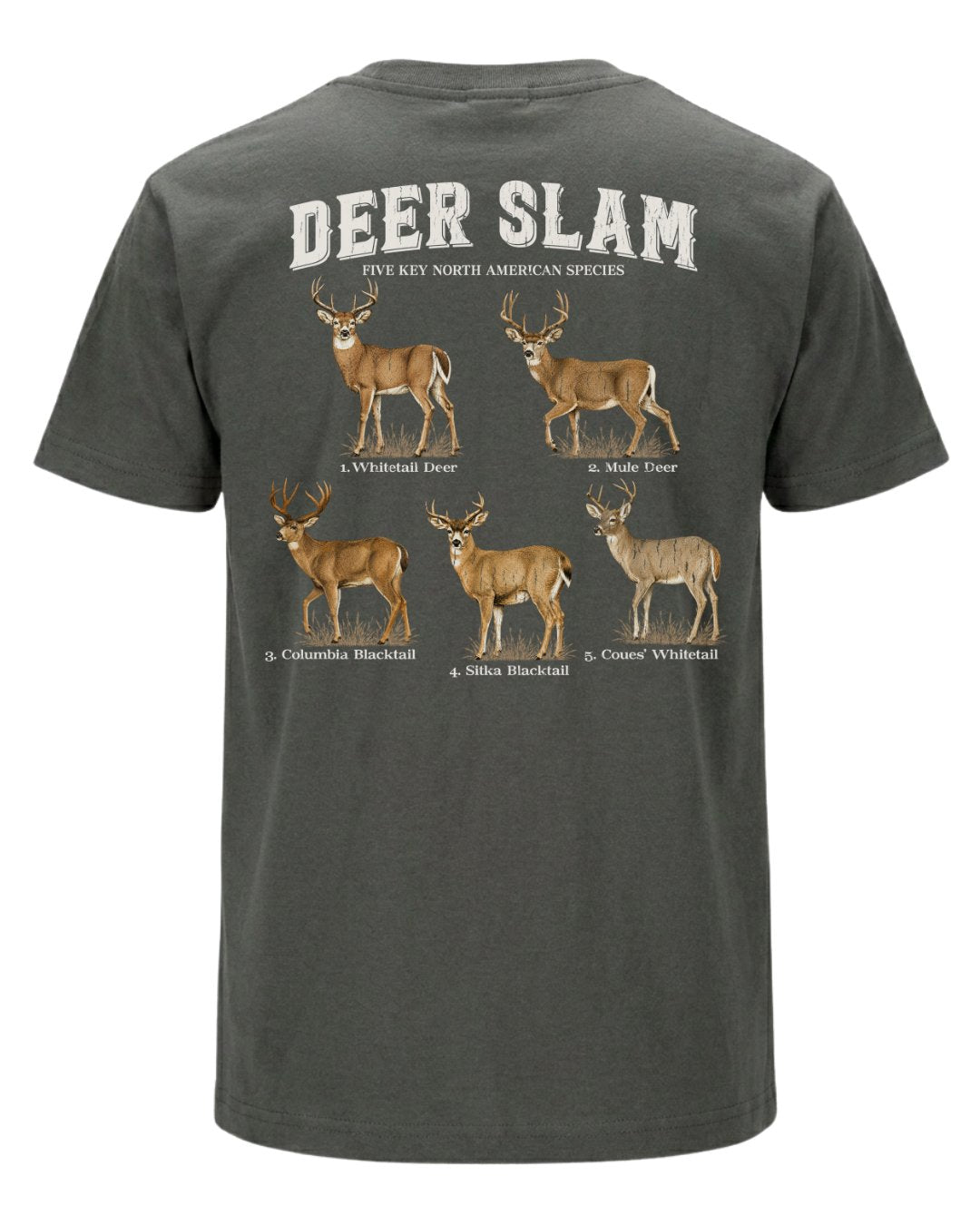 Five Key North American Species T-shirt
