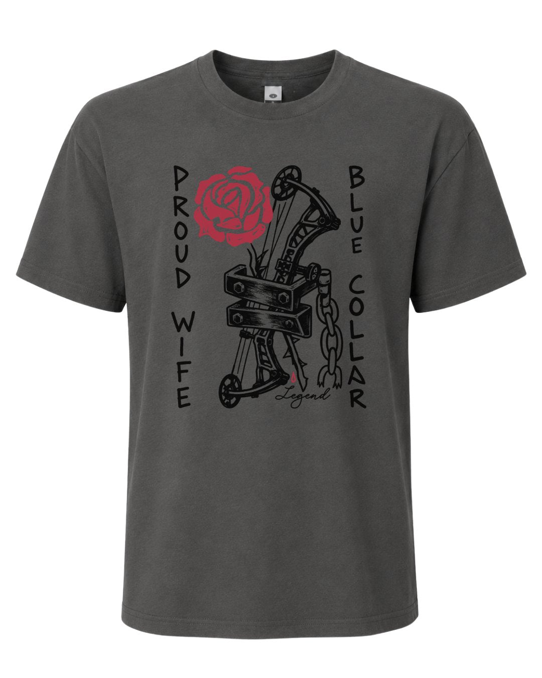 Blue Collar Proud Wife T-shirt