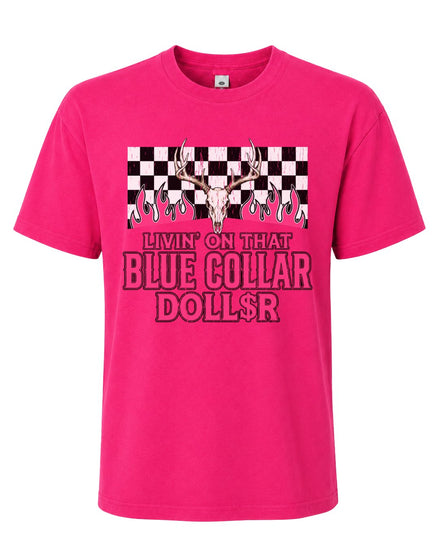 Blue Collar Dollar Couple Country Vibe T-shirt
