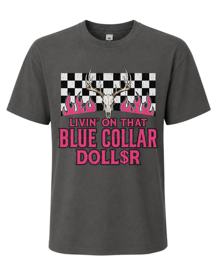 Blue Collar Dollar Couple Country Vibe T-shirt