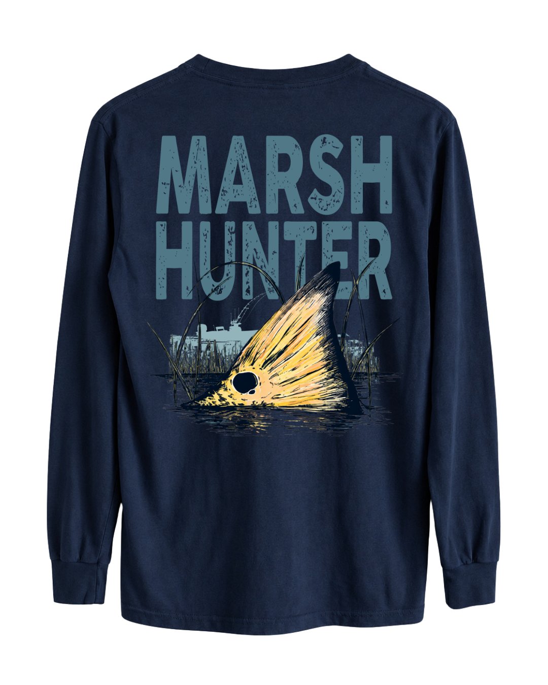 Marsh Hunter Redfish Tail Long-sleeve