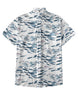 Watercolor Fish Swarm Men's Breathable Shirt