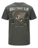 World Turkey Slam Subspecies Map T-shirt