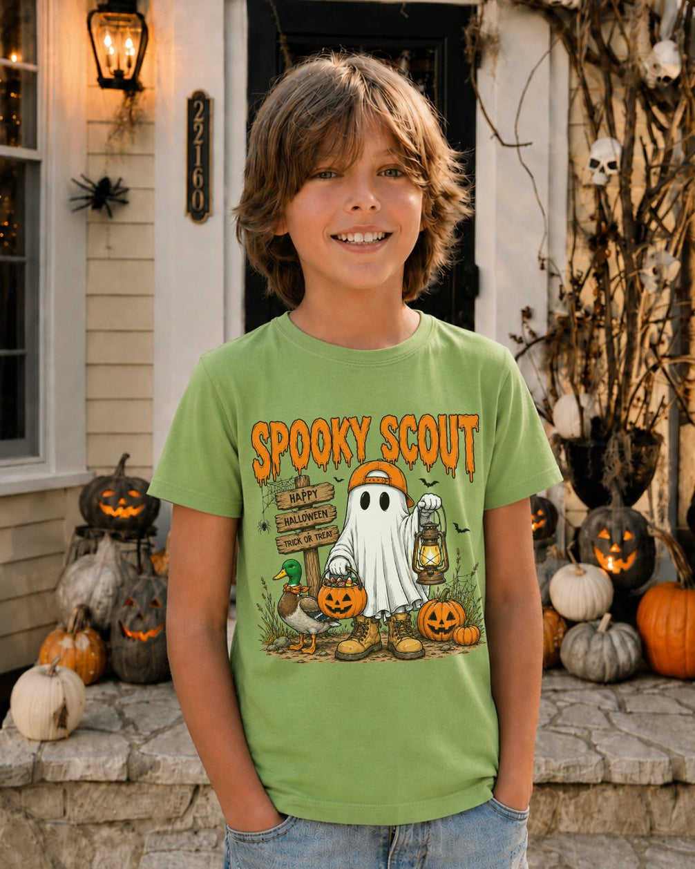 Spooky Scout Youth Tee