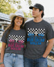 Blue Collar Dollar Couple Country Vibe T-shirt