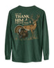 Let Us Thank Him For Our Food LONG-SLEEVE back