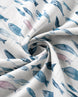 Watercolor Fish Swarm Men's Breathable Shirt