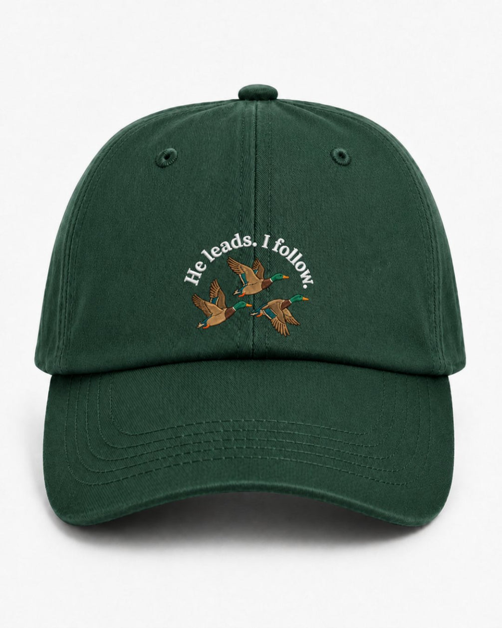 Christian Duck Embroidered Classic Hat