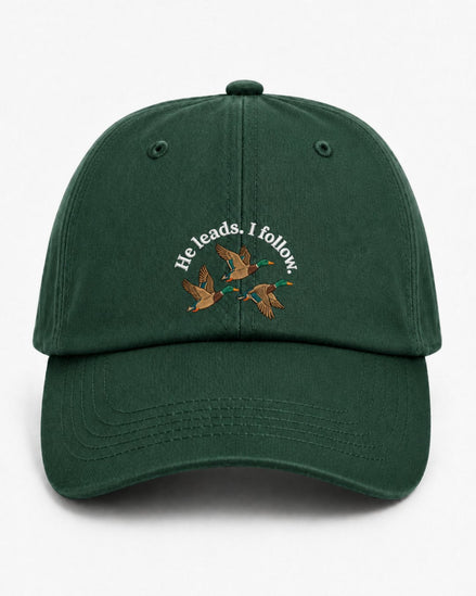 Christian Duck Embroidered Classic Hat