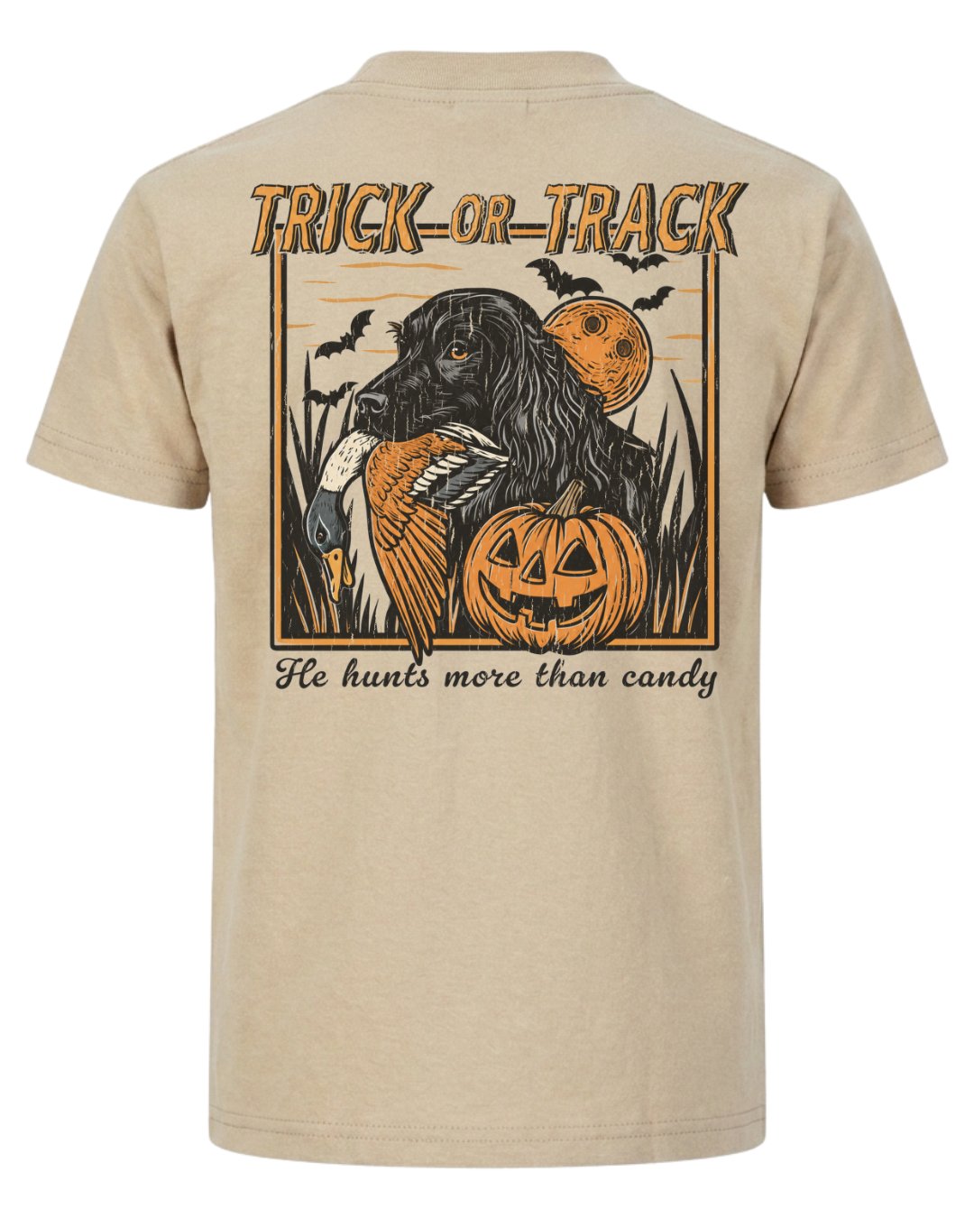 Trick Or Track Dog Hunting T-shirt