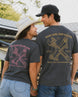 Hard Work & True Pride Couple T-shirt