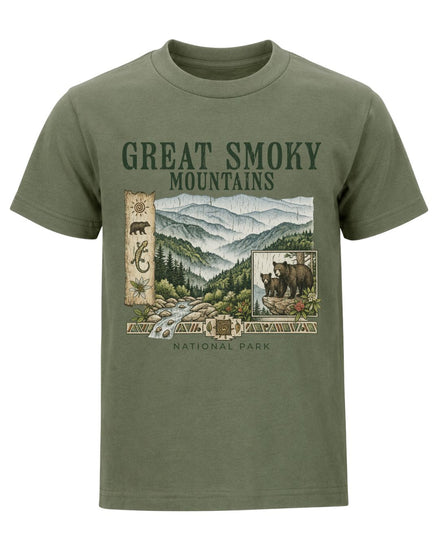 Classic Smokies Mountain Scenery T-shirt