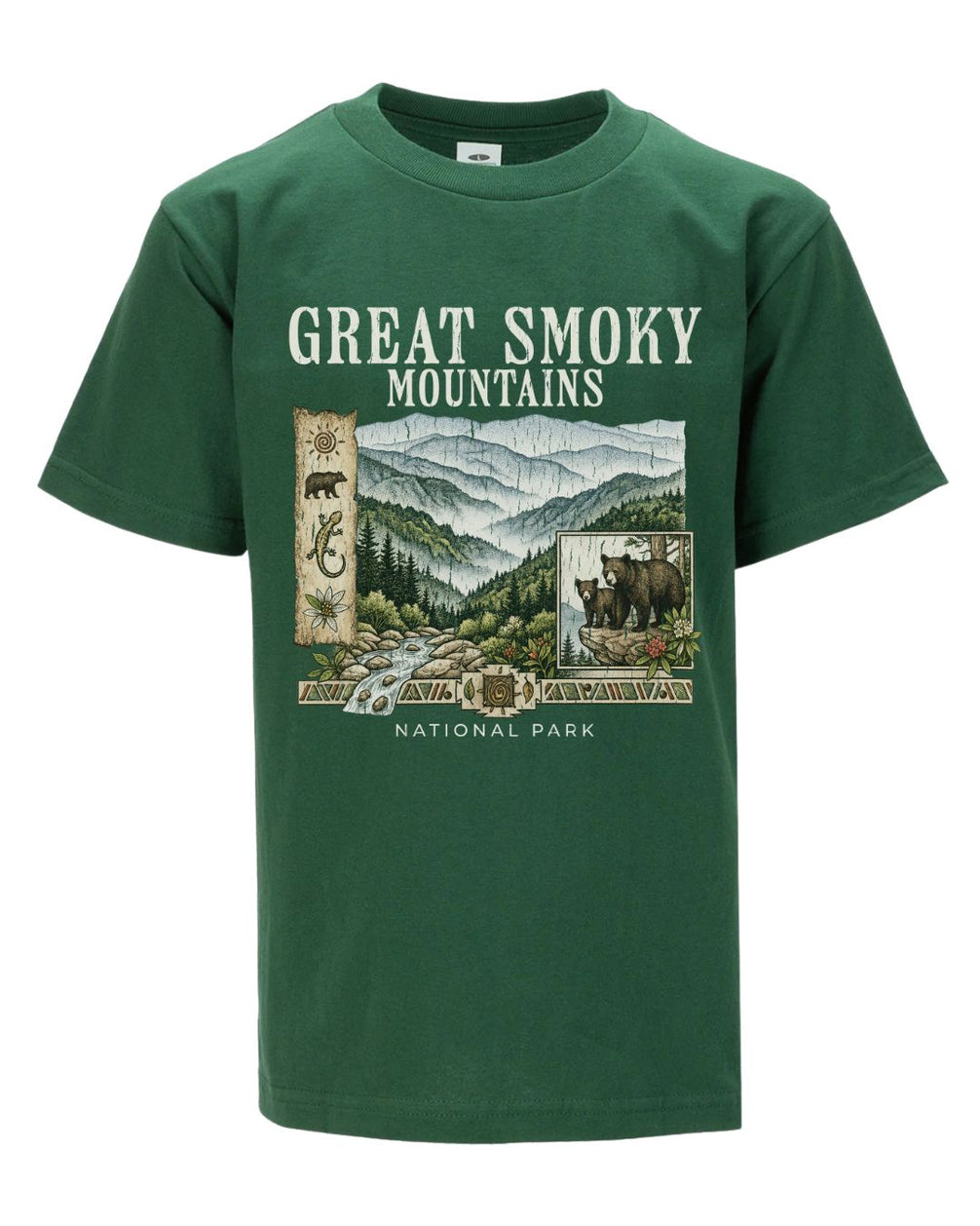 Classic Smokies Mountain Scenery T-shirt
