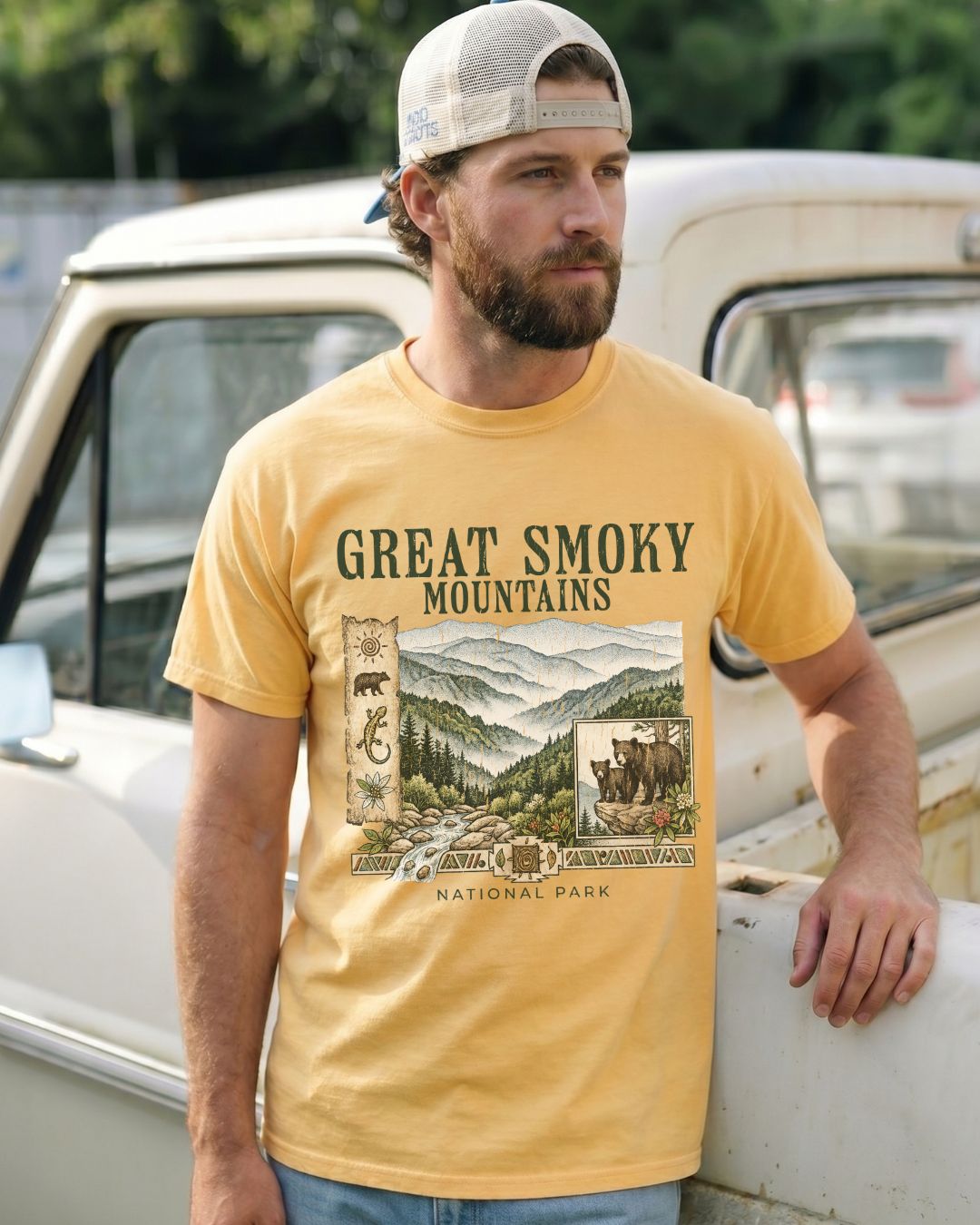 Classic Smokies Mountain Scenery T-shirt