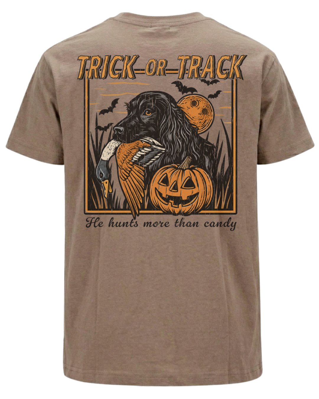 Trick Or Track Dog Hunting T-shirt