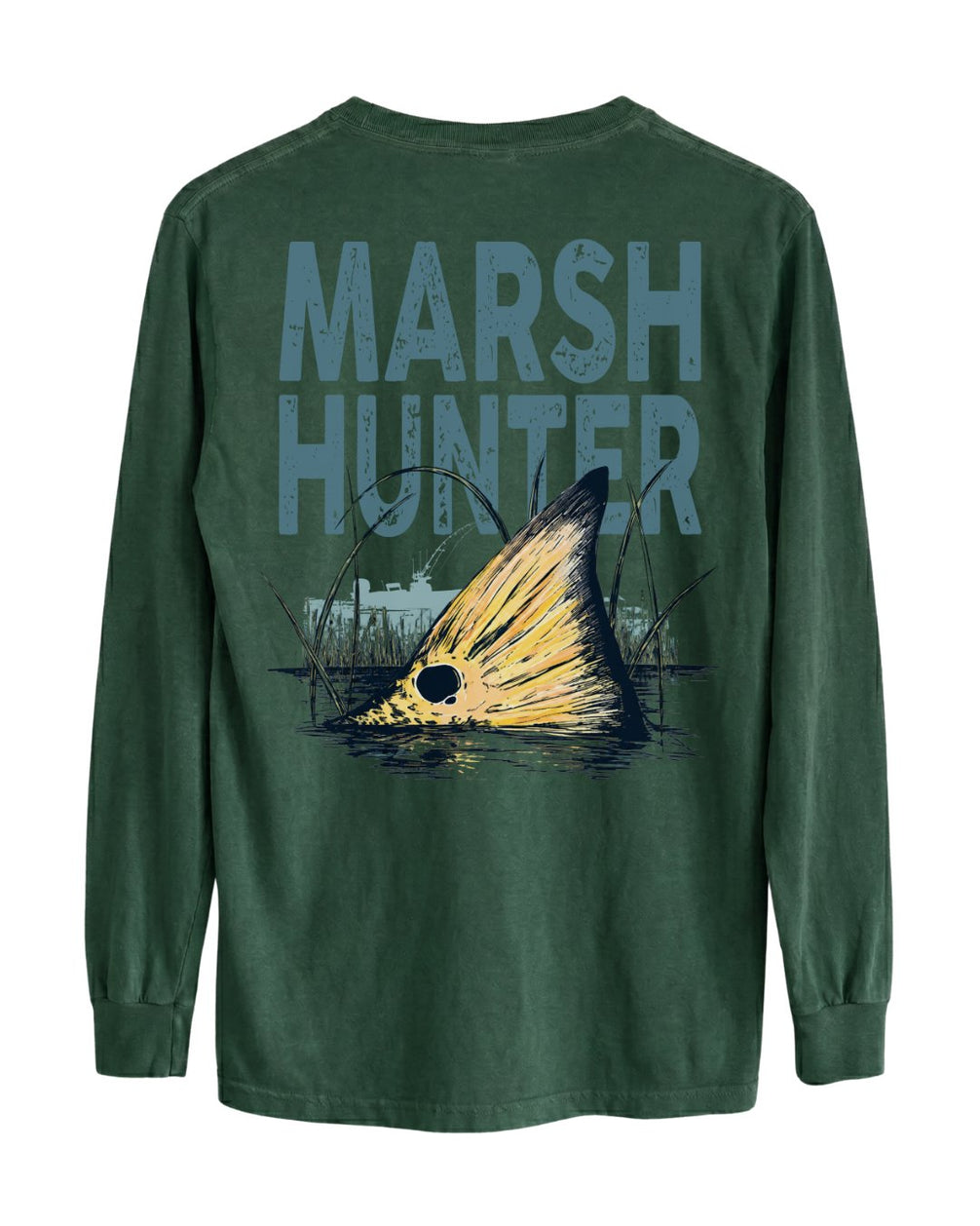 Marsh Hunter Redfish Tail Long-sleeve