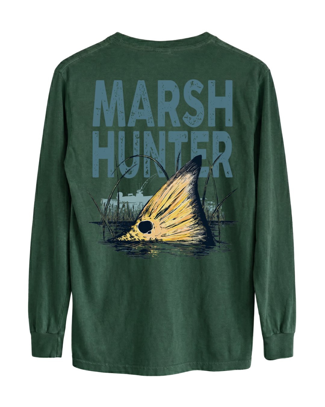 Marsh Hunter Redfish Tail Long-sleeve