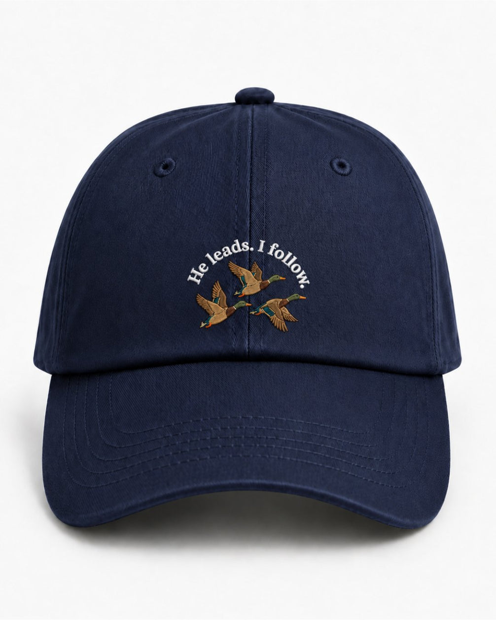 Christian Duck Embroidered Classic Hat
