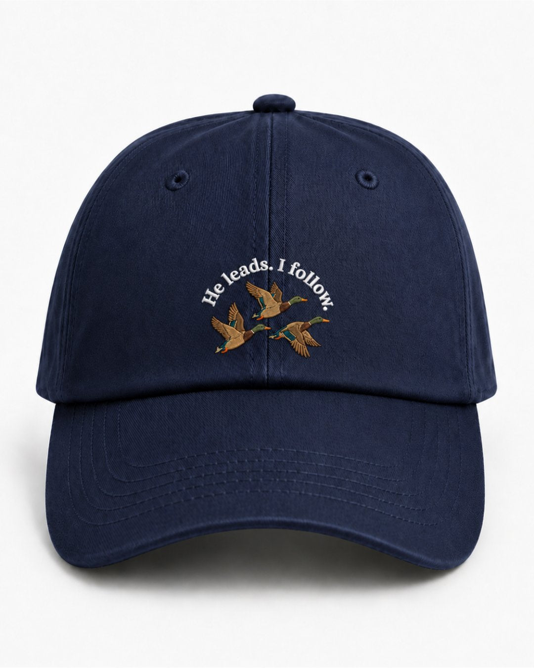 Christian Duck Embroidered Classic Hat